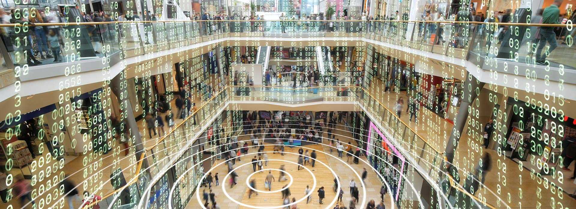 shopping mall digital