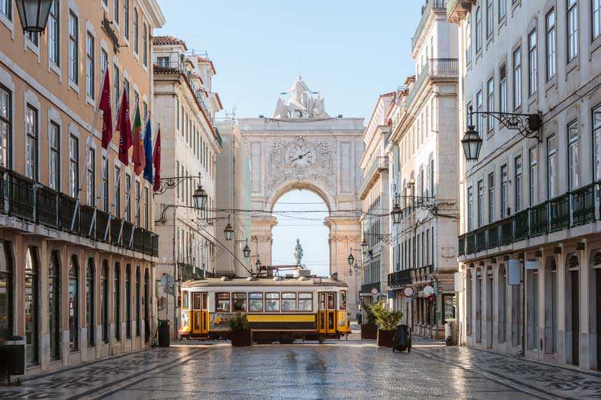 Archway in Lisbon