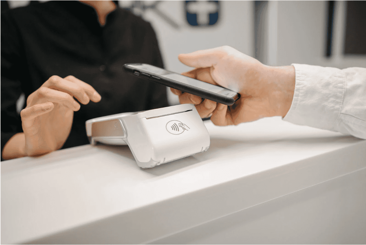 phone payment with tap