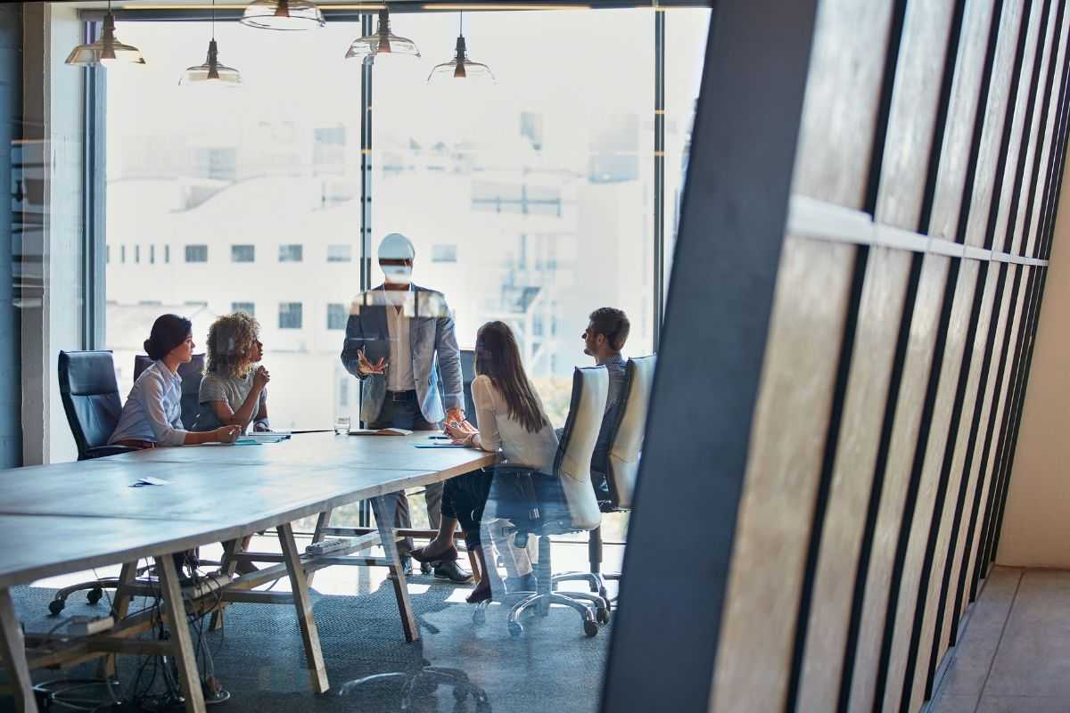 people in a meeting room